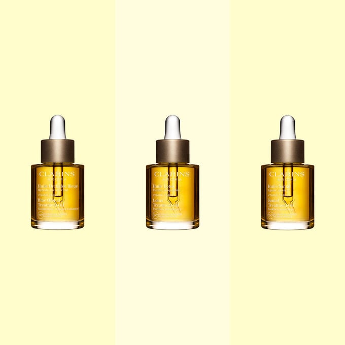 Clarins pelle secca o arrossata Grande vendita