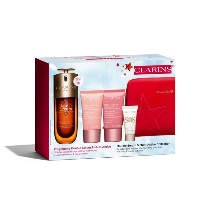 Clarins Collezione Double Serum e Multi-Active Offerta natalizia