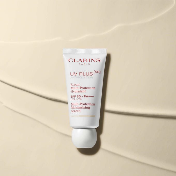 Clarins UV Plus SPF50 texture beige Lightning offer