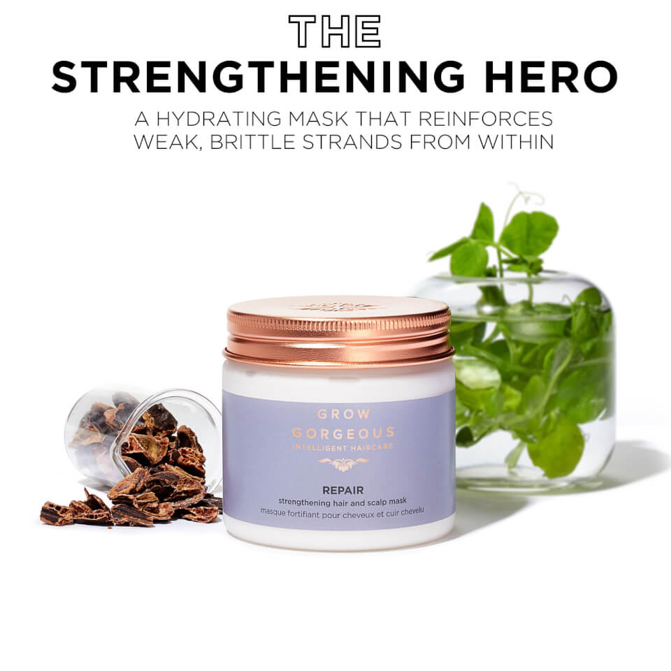 Growgorgeous Maschera Capelli Repair Anti-Rottura Nutriente Sottocosto