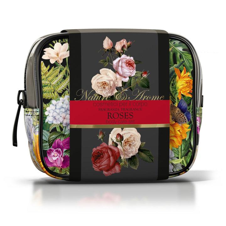 Rudy Profumi Pochette con Bagno & Doccia Schiuma Crema Corpo Acqua Profumata 100 mLNature&AromeLinea Roses Outlet