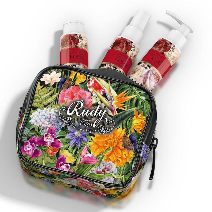 Rudy Profumi Pochette con Bagno & Doccia Schiuma Crema Corpo Acqua Profumata 100 mLNature&AromeLinea Roses Offerta settimanale