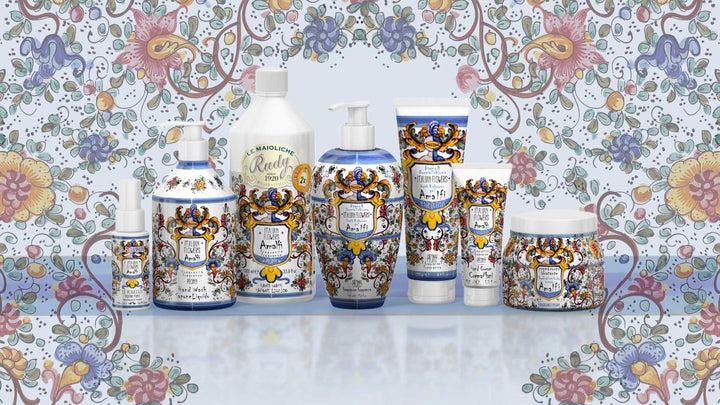 Rudy Profumi Bagno docciashiuma da 100 mLfico nero e rosa biancaLinea Amalfi Offerta esclusiva