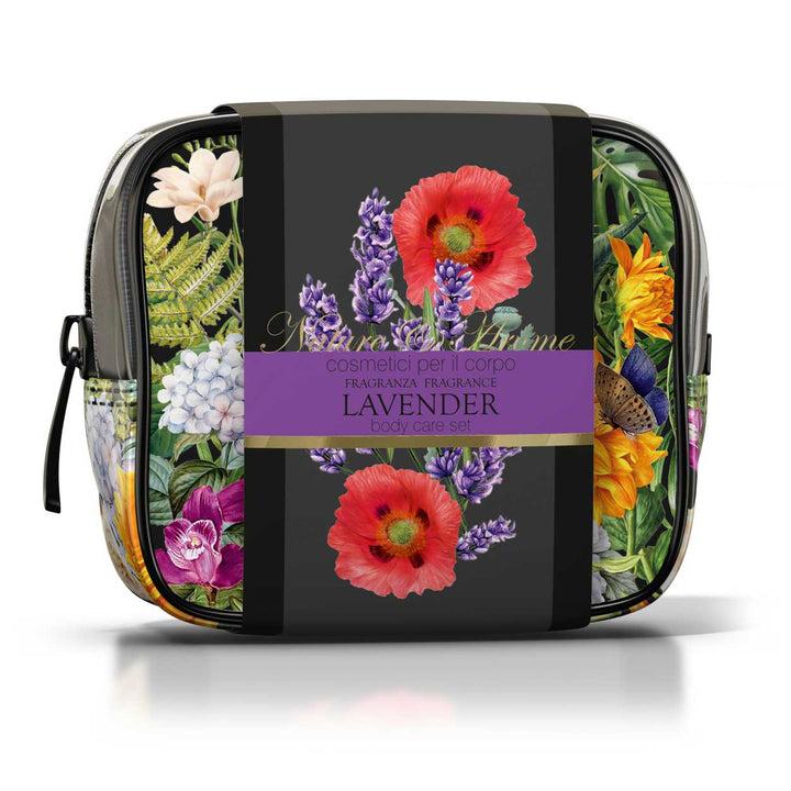Rudy Profumi Pochette con Bagno & Doccia Schiuma Crema Corpo Acqua Profumata 100 mLNature&AromeLinea Lavender Offerta per la Festa della Mamma