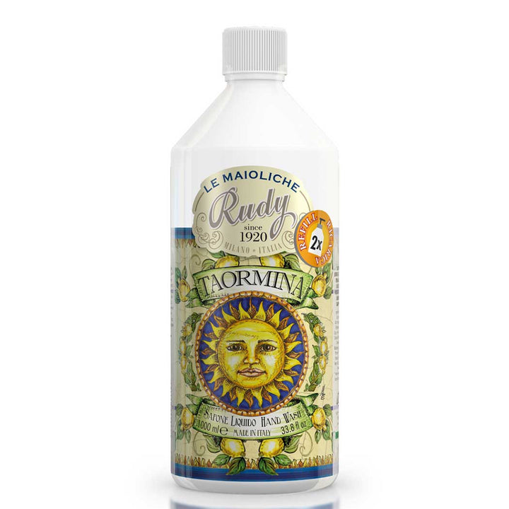 Rudy Profumi Ricarica sapone liquido mani da 1000 mLPera e vanigliaLinea Taormina Latest stili