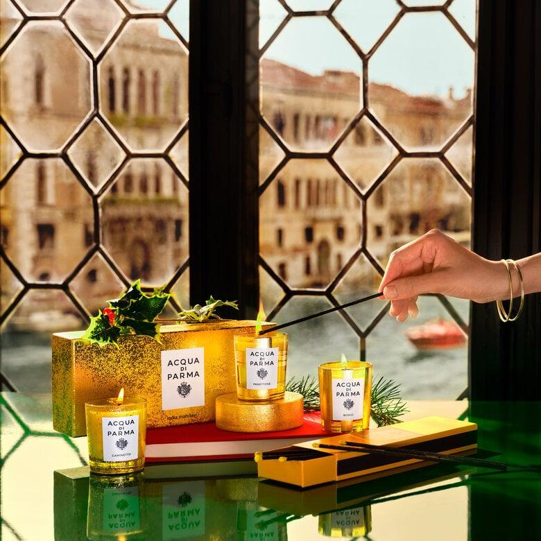 Acqua Di Parma CANDELA CANDELA SET CANDELE DA TRE In Vendita